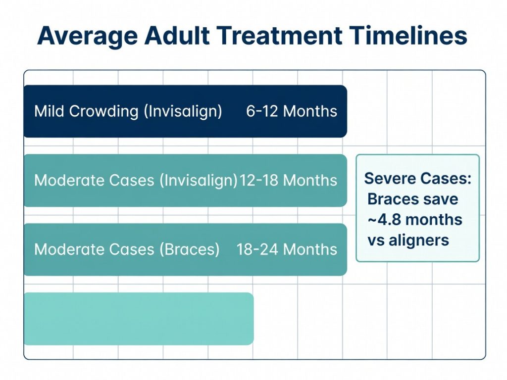 Invisalign vs Braces for Adults: Cost, Time, and Comfort Compared