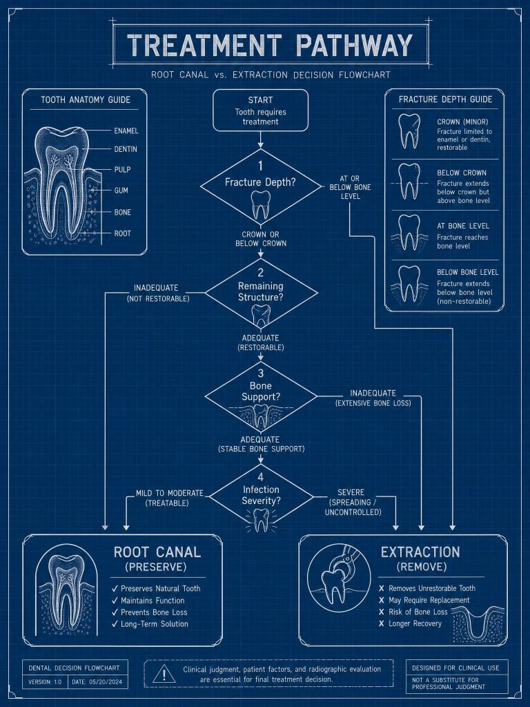 Root Canal vs Extraction: How to Decide When You Have the Choice